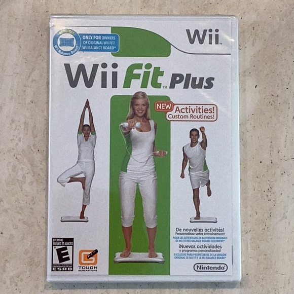 Wii Fit Plus Nintendo Wii Game New Sealed Workouts Exercises Fitness Weight Loss - Picture 8 of 8